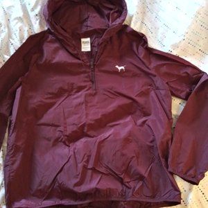 VICTORIAS SECRET PINK WINDBREAKER SZ M/L
